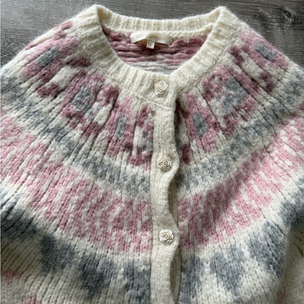 Love shack fancy cardigan - Picture 3 of 6